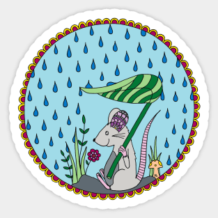 Mouse in the Rain Sticker